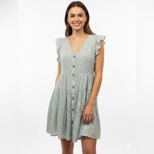 Blu Pepper green Dress